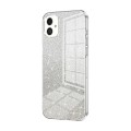 For Samsung Galaxy F14 5G Gradient Glitter Powder Electroplated Phone Case(Transparent)