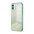 For Samsung Galaxy F14 5G Gradient Glitter Powder Electroplated Phone Case(Green)
