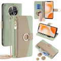 For Huawei Enjoy 60X Crossbody Litchi Texture Leather Phone Case(Green)