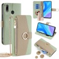 For Huawei P Smart Z / Enjoy 10 Plus Crossbody Litchi Texture Leather Phone Case(Green)