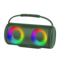 NewRixing NR2088 Wireless Portable TWS Bluetooth Speaker(Green)