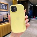 For iPhone 11 Glossy Soap Shape TPU Phone Case(Yellow)