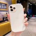 For iPhone 11 Pro Glossy Soap Shape TPU Phone Case(White)
