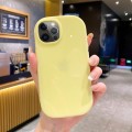 For iPhone 13 Pro Glossy Soap Shape TPU Phone Case(Yellow)
