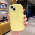 For iPhone 14 Glossy Soap Shape TPU Phone Case(Yellow)