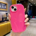 For iPhone 14 Glossy Soap Shape TPU Phone Case(Rose Red)