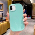 For iPhone XS / X Glossy Soap Shape TPU Phone Case(Green)