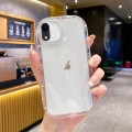 For iPhone XR Glossy Soap Shape TPU Phone Case(Transparent)