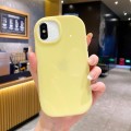 For iPhone XS Max Glossy Soap Shape TPU Phone Case(Yellow)