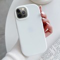 For iPhone 13 Pro Frosted Soap Shape TPU Phone Case(White)