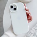 For iPhone 14 Plus Frosted Soap Shape TPU Phone Case(White)