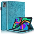 For Lenovo Tab M11 / Xiaoxin Pad 11 2024 Life Tree Series Horizontal Flip Leather Tablet Case(Lake B