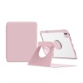 For iPad Air 10.9 2022 / 2020 Detachable Magnetic Rotation Smart Leather Tablet Case(Pink)