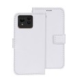 For ASUS Zenfone 11 Ultra idewei Crazy Horse Texture Leather Phone Case(White)