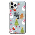 For iPhone 11 Pro Christmas Colored Drawing Pattern High Transparent Soft TPU Phone Case(Christmas T