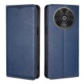 For Xiaomi Redmi A3 4G Gloss Oil Solid Color Magnetic Leather Phone Case(Blue)