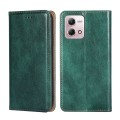 For Motorola Moto G Stylus 2023 4G Gloss Oil Solid Color Magnetic Leather Phone Case(Green)