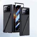 For Xiaomi Mix Fold 3 Integrated Skin Feel PC Phone Case with Pen / Pen Box(Black)