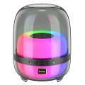 hoco BS58 Crystal Colorful Luminous Bluetooth 5.1 Speaker(Black)