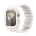 For Apple Watch 42mm DUX DUCIS OA Series Integrated Magnetic Watch Band(Starlight)