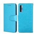 For TCL 20s / 20 5G / 20L / 20L+ Crystal Texture Leather Phone Case(Sky Blue)