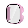 For Verizon Gizmo Watch 3 PC + Tempered Film Integrated Watch Protective Case(Pink)