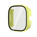 For Verizon Gizmo Watch 3 PC + Tempered Film Integrated Watch Protective Case(Green)