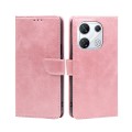 For Infinix GT 10 Pro 5G Calf Texture Buckle Flip Leather Phone Case(Rose Gold)