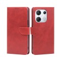 For Infinix GT 10 Pro 5G Calf Texture Buckle Flip Leather Phone Case(Red)