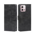 For Motorola Moto G Stylus 2023 4G Calf Texture Buckle Flip Leather Phone Case(Black)