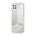 For Honor Play 20 4G Gradient Glitter Powder Electroplated Phone Case(Transparent)