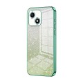 For Honor Play 30 Gradient Glitter Powder Electroplated Phone Case(Green)