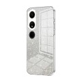 For Honor Play 40 Gradient Glitter Powder Electroplated Phone Case(Transparent)