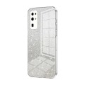 For Honor 30 Gradient Glitter Powder Electroplated Phone Case(Transparent)