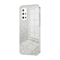 For Honor 30S Gradient Glitter Powder Electroplated Phone Case(Transparent)