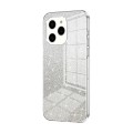 For Honor 60 SE Gradient Glitter Powder Electroplated Phone Case(Transparent)