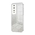 For Honor 80 GT Gradient Glitter Powder Electroplated Phone Case(Transparent)