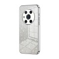 For Honor Magic3 Gradient Glitter Powder Electroplated Phone Case(Silver)