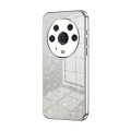 For Honor Magic3 Pro Gradient Glitter Powder Electroplated Phone Case(Silver)