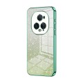 For Honor Magic5 Ultimate Gradient Glitter Powder Electroplated Phone Case(Green)