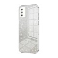 For Honor X10 Max / X30 Max Gradient Glitter Powder Electroplated Phone Case(Transparent)