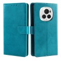 For Honor Magic6 Pro Calf Texture Buckle Flip Leather Phone Case(Light Blue)
