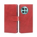 For OnePlus Ace 2 Pro Calf Texture Buckle Flip Leather Phone Case(Red)