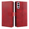 For OnePlus Ace 3V 5G Calf Texture Buckle Flip Leather Phone Case(Red)