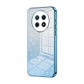 For Huawei Enjoy 60X / nova Y91 Gradient Glitter Powder Electroplated Phone Case(Blue)