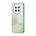For Huawei Enjoy 60X / nova Y91 Gradient Glitter Powder Electroplated Phone Case(Green)