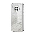 For Huawei Mate 30 Gradient Glitter Powder Electroplated Phone Case(Silver)