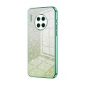 For Huawei Mate 30 Pro Gradient Glitter Powder Electroplated Phone Case(Green)