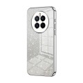 For Huawei Mate 50 Gradient Glitter Powder Electroplated Phone Case(Silver)