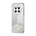 For Huawei Mate 50 Pro Gradient Glitter Powder Electroplated Phone Case(Silver)